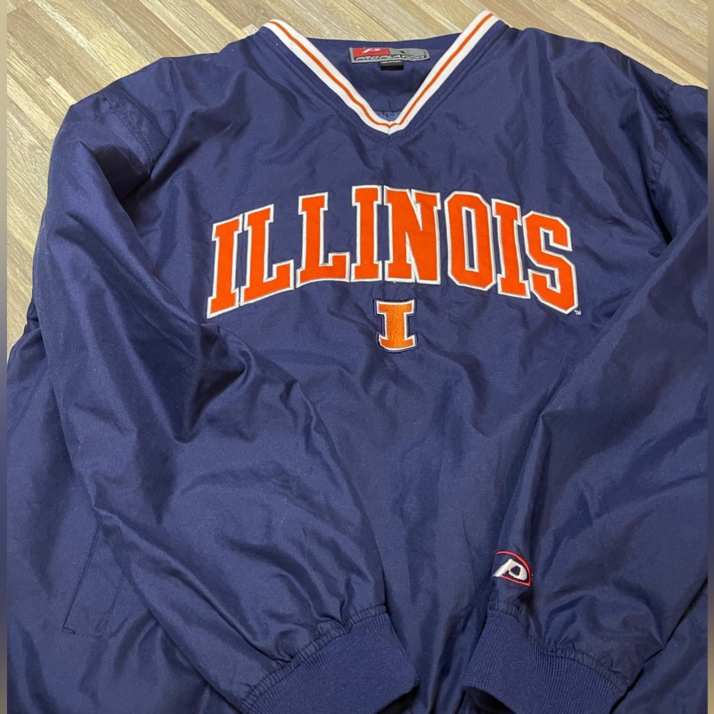 SOLD Vintage Illinois Pro Players Sweater Jacket